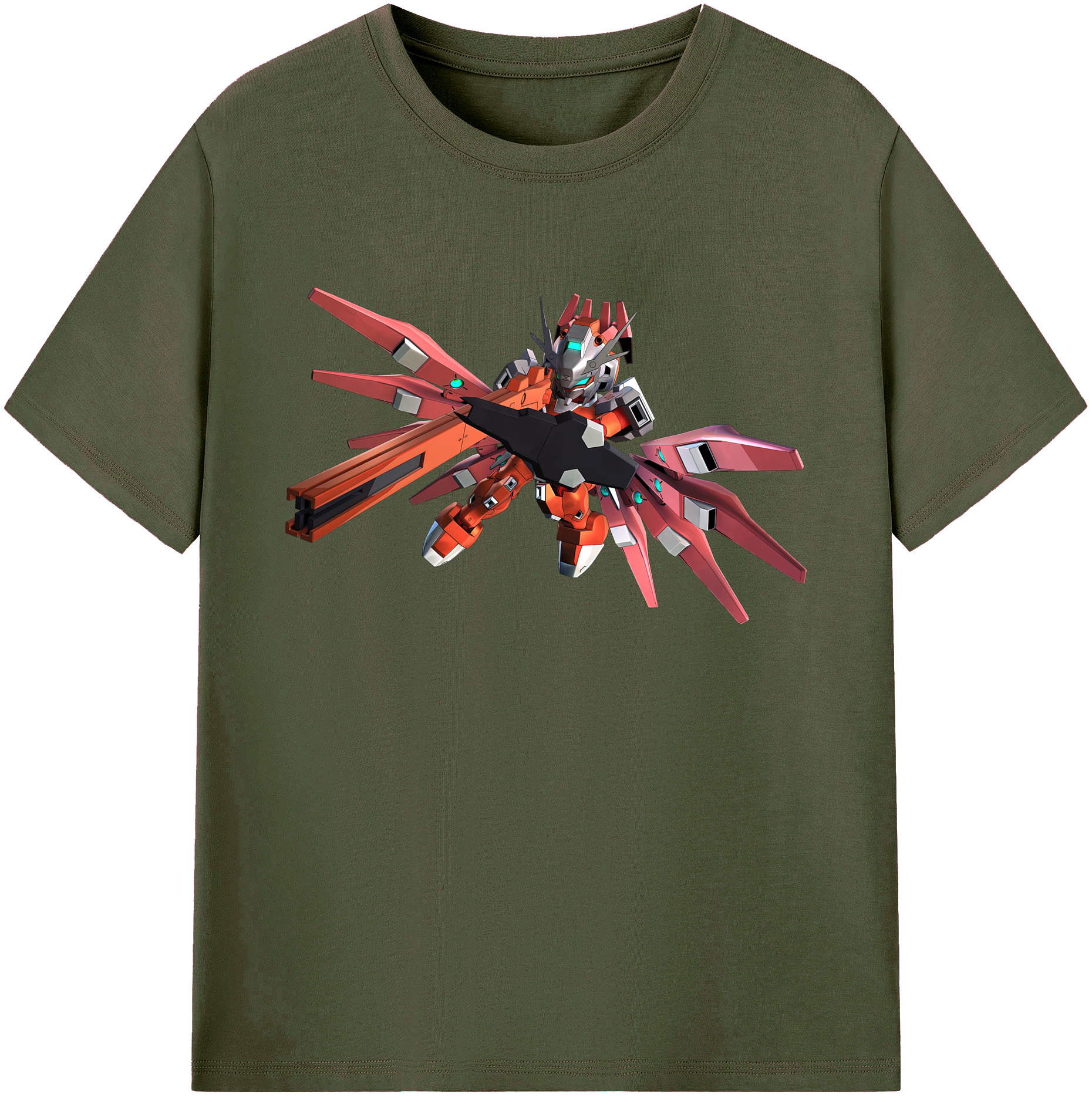 （画像用） 機動戦士ガンダム Mobile Suit Gundam 綿100％ メンズ半袖Tシャツ｜肌触りやわらか＆通気性